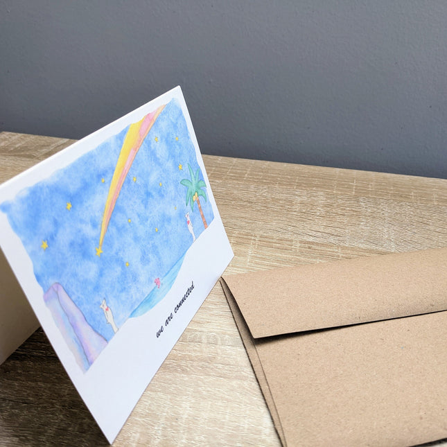We Are Connected Greeting Card