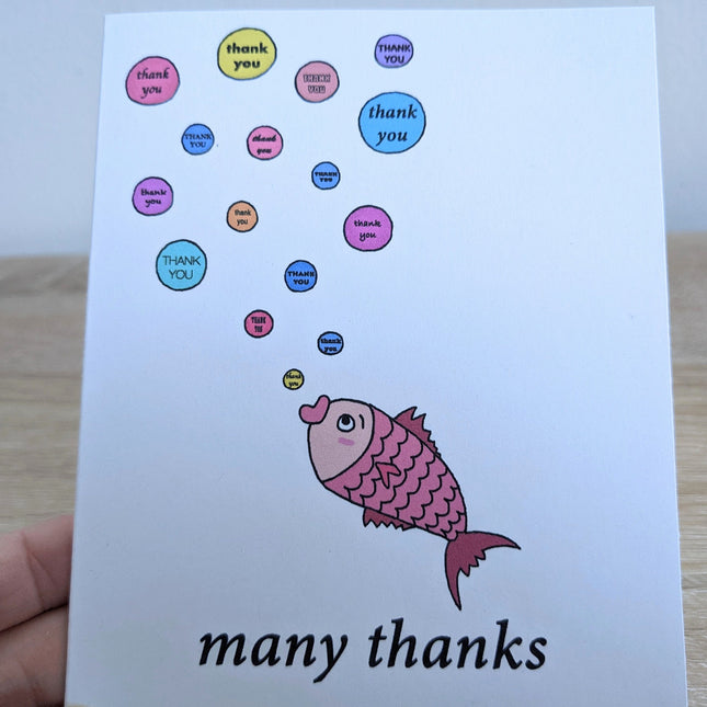 Many Thanks Card