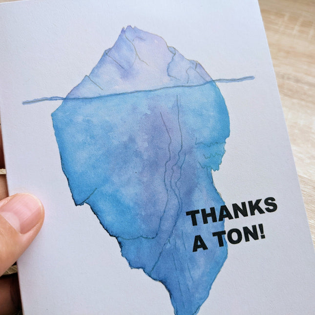 Iceberg Greeting Card