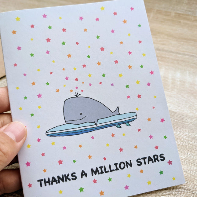 Thanks A Million Greeting Card