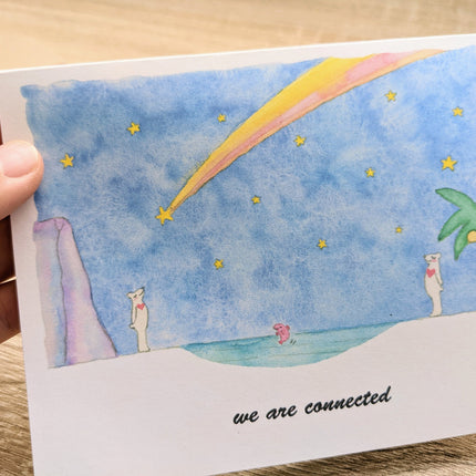 We Are Connected Greeting Card