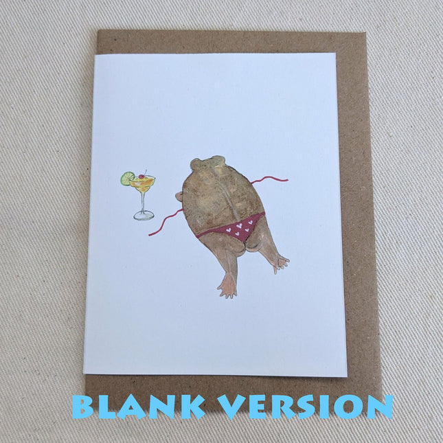 HAPPY BUTTDAY CARD