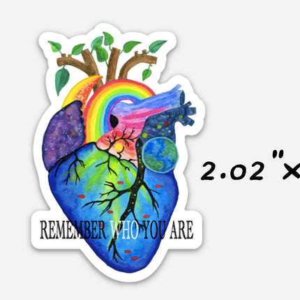 Remember Who You Are Sticker