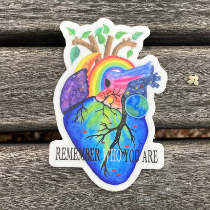 Remember Who You Are Sticker