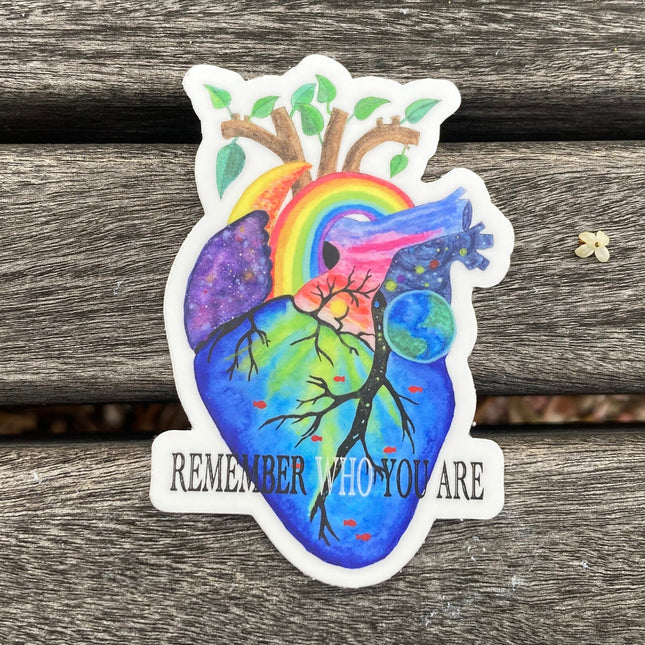 Remember Who You Are Sticker